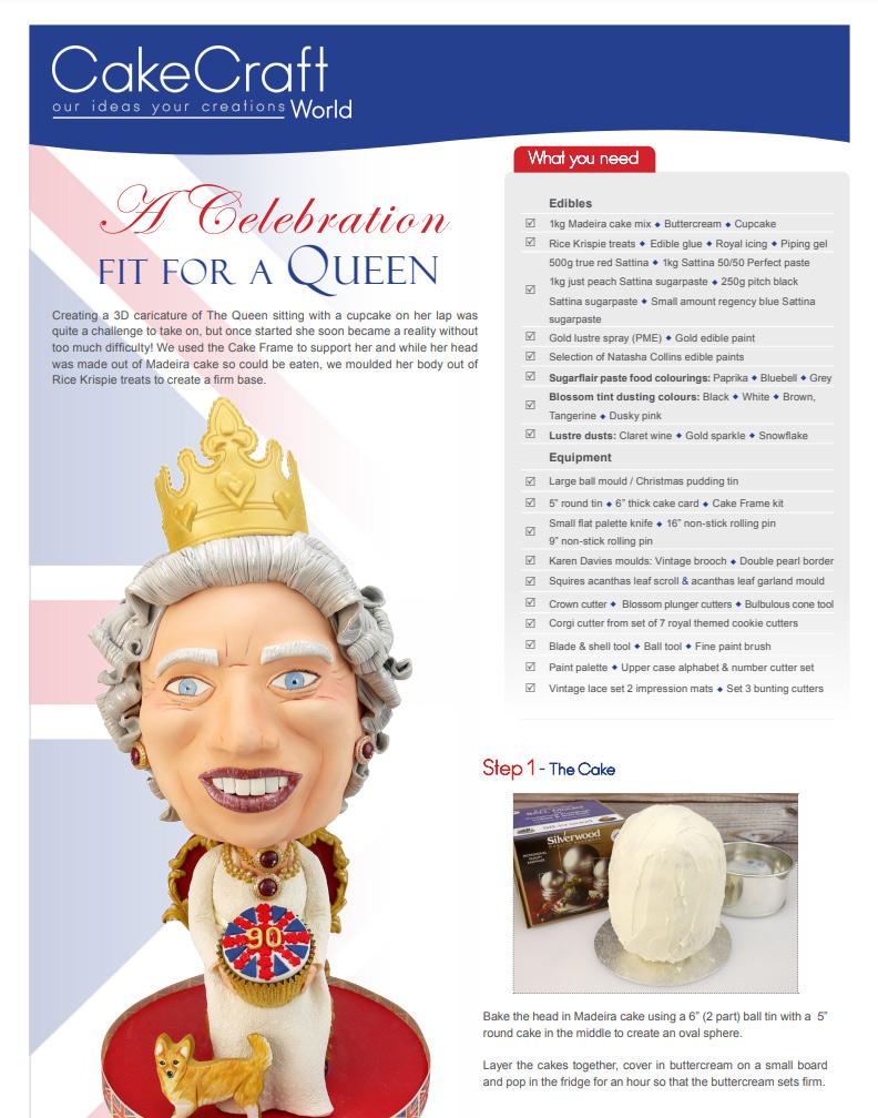 queen cake project