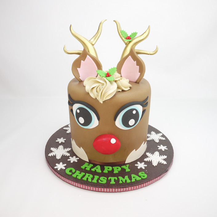 Christmas Reindeer Cake - 3D Model by Get Dead Entertainment