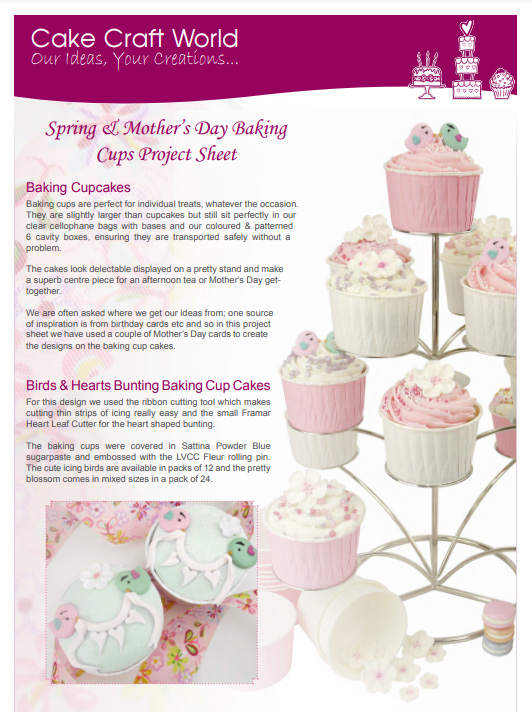 Spring & Mothers Day Baking Cups